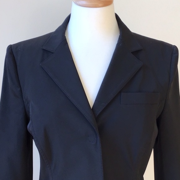 PRADA VINTAGE LIGHT FITTED COAT. - Picture 2 of 10